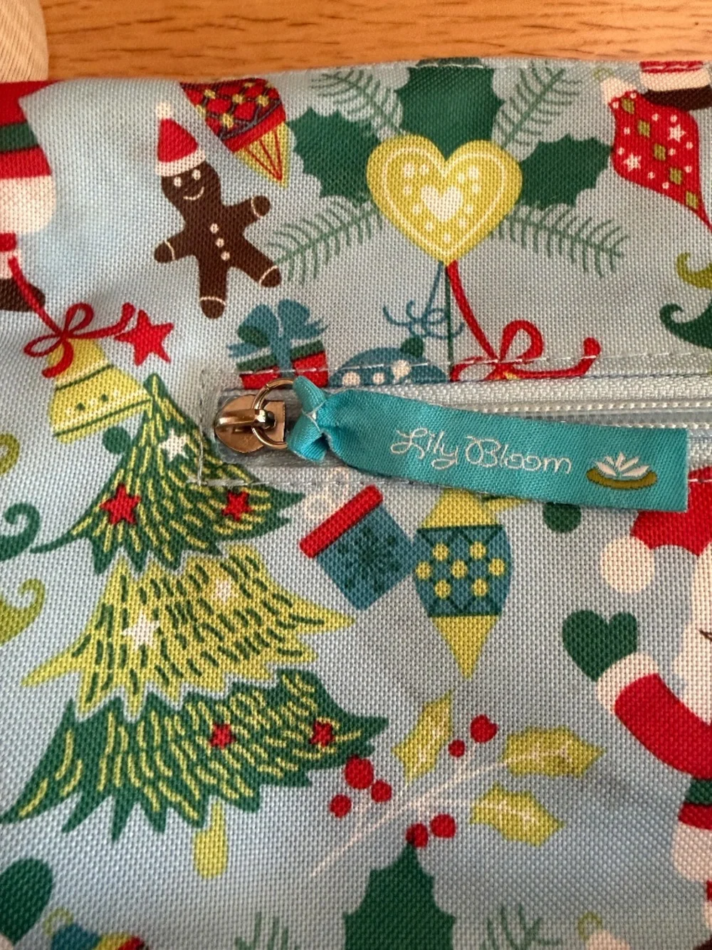 Lily Bloom Christmas Holiday Crossbody Bag